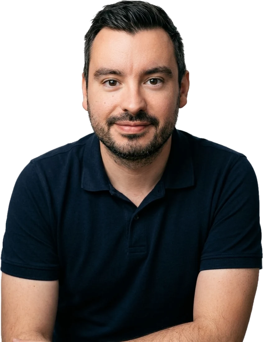 Loïc Martin, créateur de sites internet et e-commerçant à Montbrison, dans la Loire